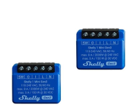 Czujnik inteligentny Shelly Zestaw 2 Sterowników 1 Mini Gen3